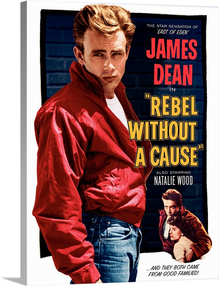 Rebel Without a Cause poster.