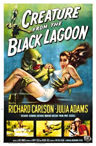 Poster for Creature From the Black Lagoon